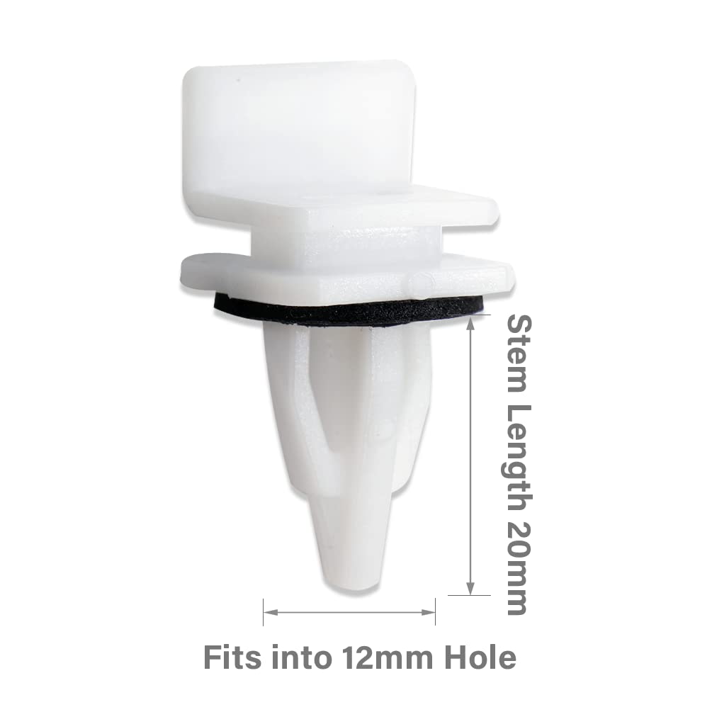 Amazon.com: Lantee 10 Pcs Rocker Panel Moulding Clips with Sealer